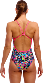 Купальник FUNKITA Lolly Leopard (Single Strap)