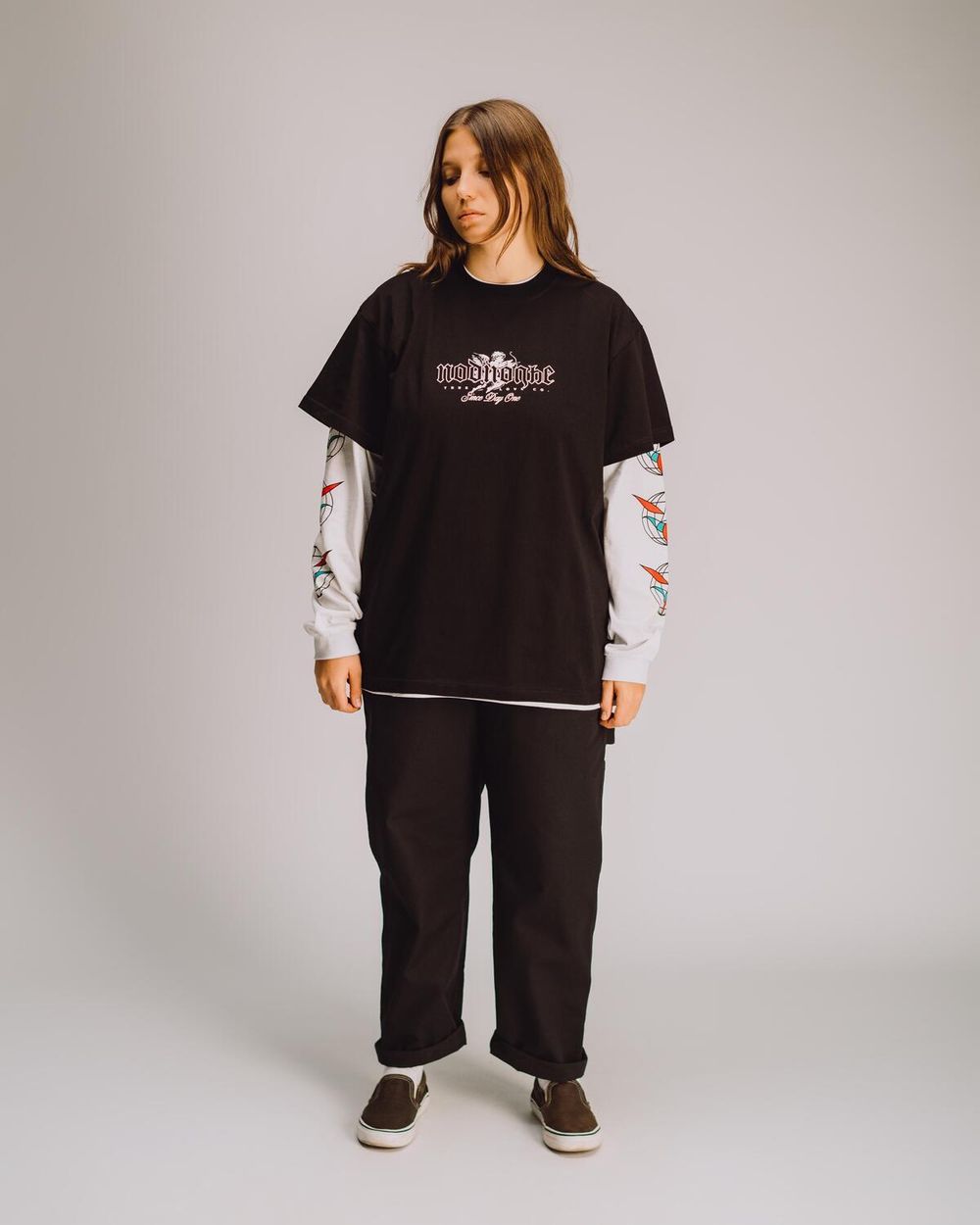 Футболка Подполье Маяк Reissue черная