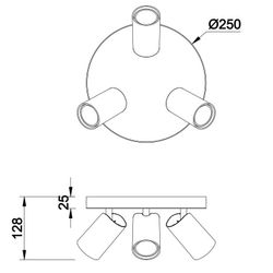 7962 Потолочный светильник-спот SAL