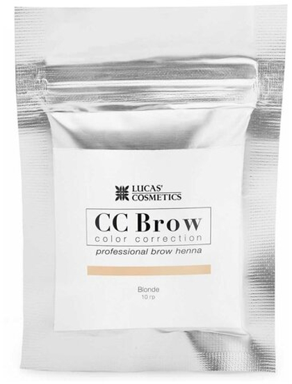 Хна для бровей (blonde) в саше (русый), 10 гр