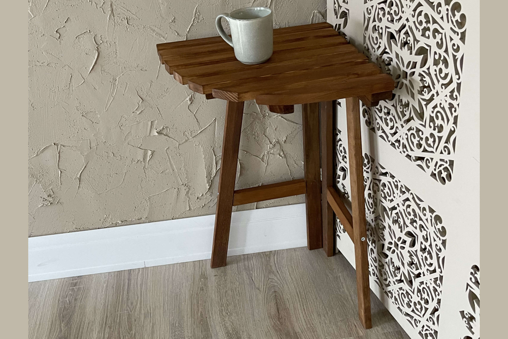 Стол угловой пристенный раскладной Garden Story арт.G-002-OAK  "Garden story"