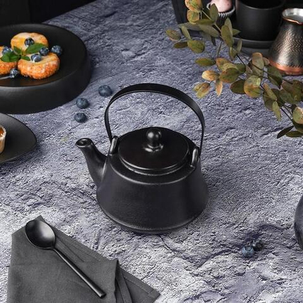 Чайник 600 мл d 14 см h8,5 см с ситом Smooth   P.L. Proff Cuisine [1]