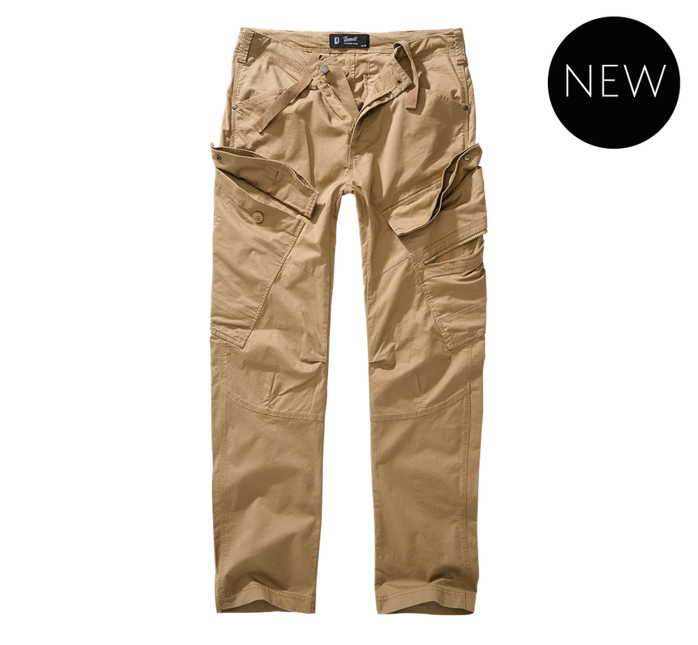 Brandit ADVEN SLIM FIT PANTS camel