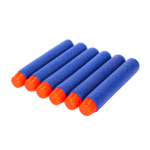 Пистолет с мягк.пулями 19см, коробка 0623