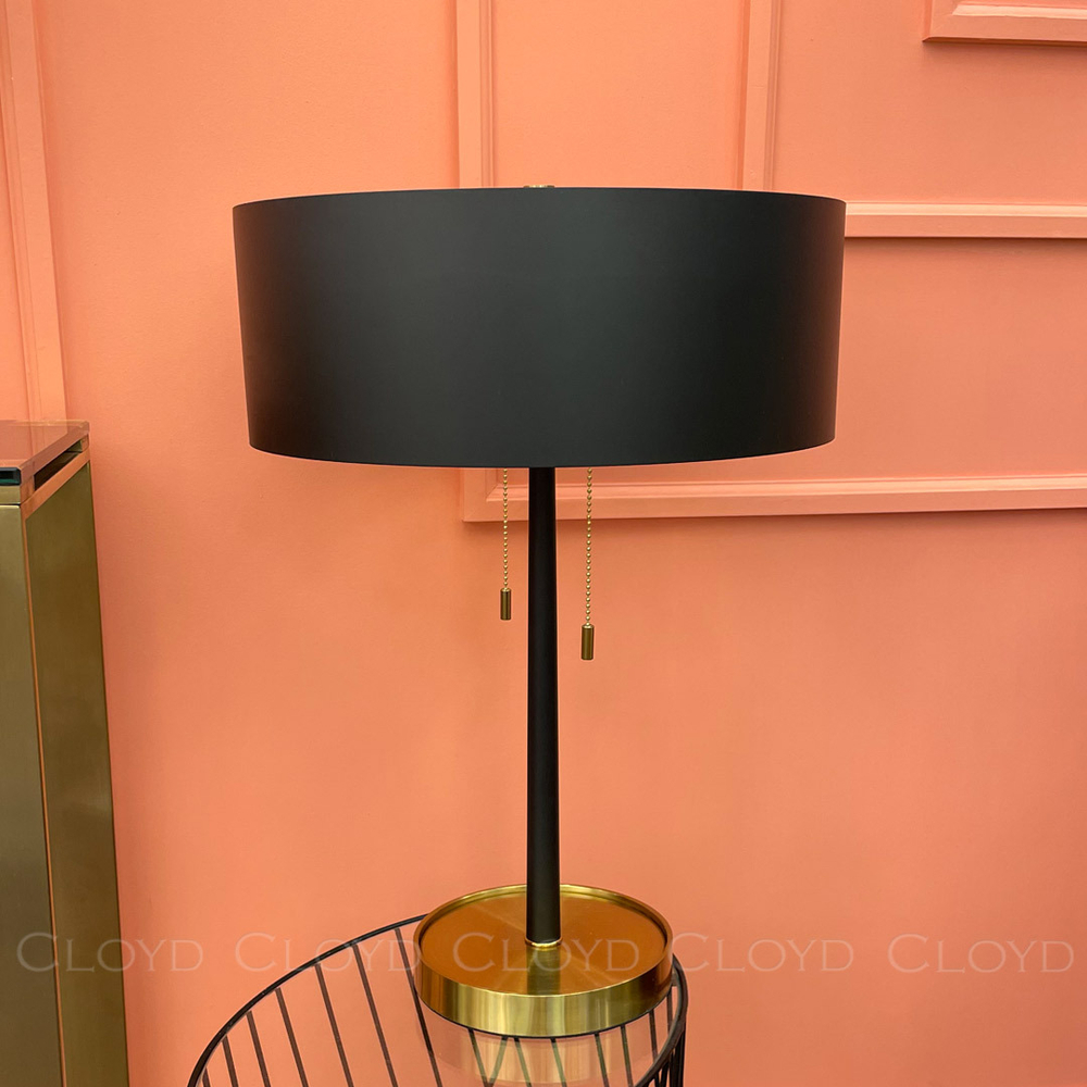 Настольная лампа Cloyd DARKON T2 / выс. 53 см - латунь (арт.30100)