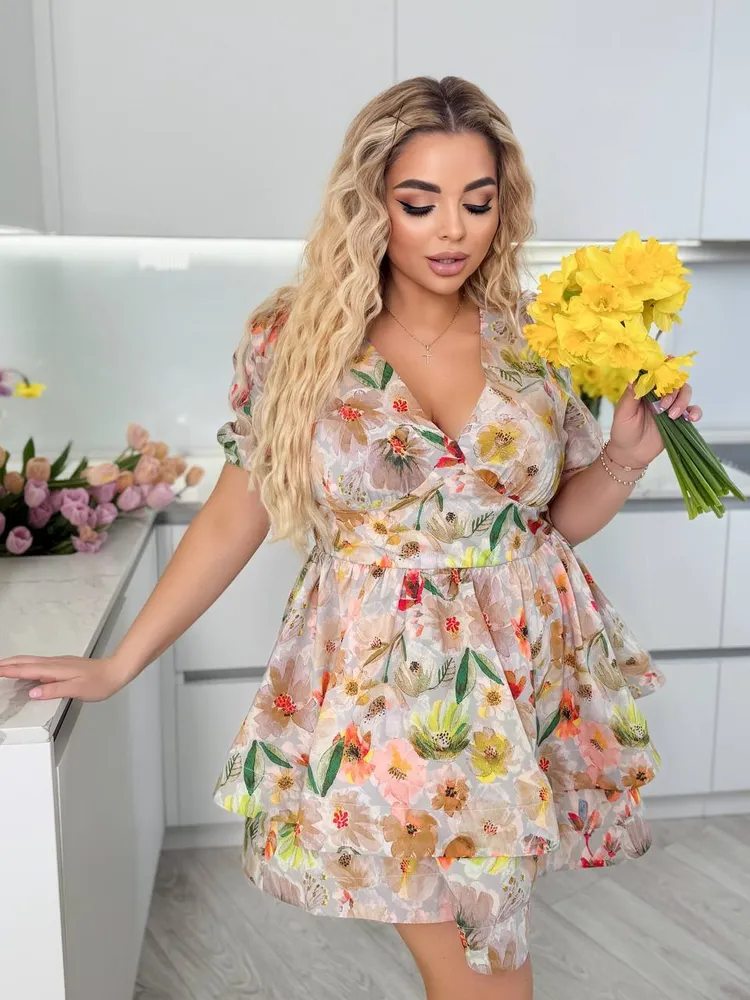 Платье УК-1588-2 Фабрика Моды