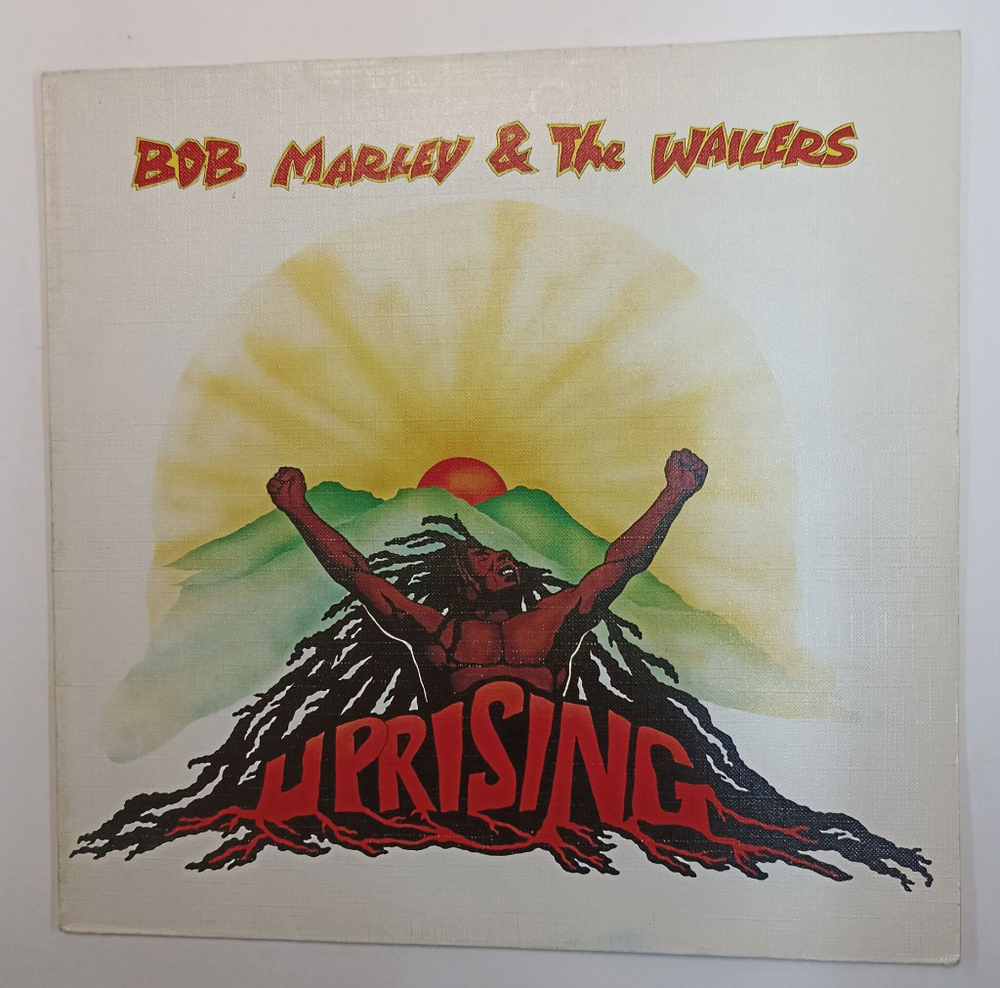 Винтажная виниловая пластинка Bob Marley and The Wailers Uprising (Germany 1980)