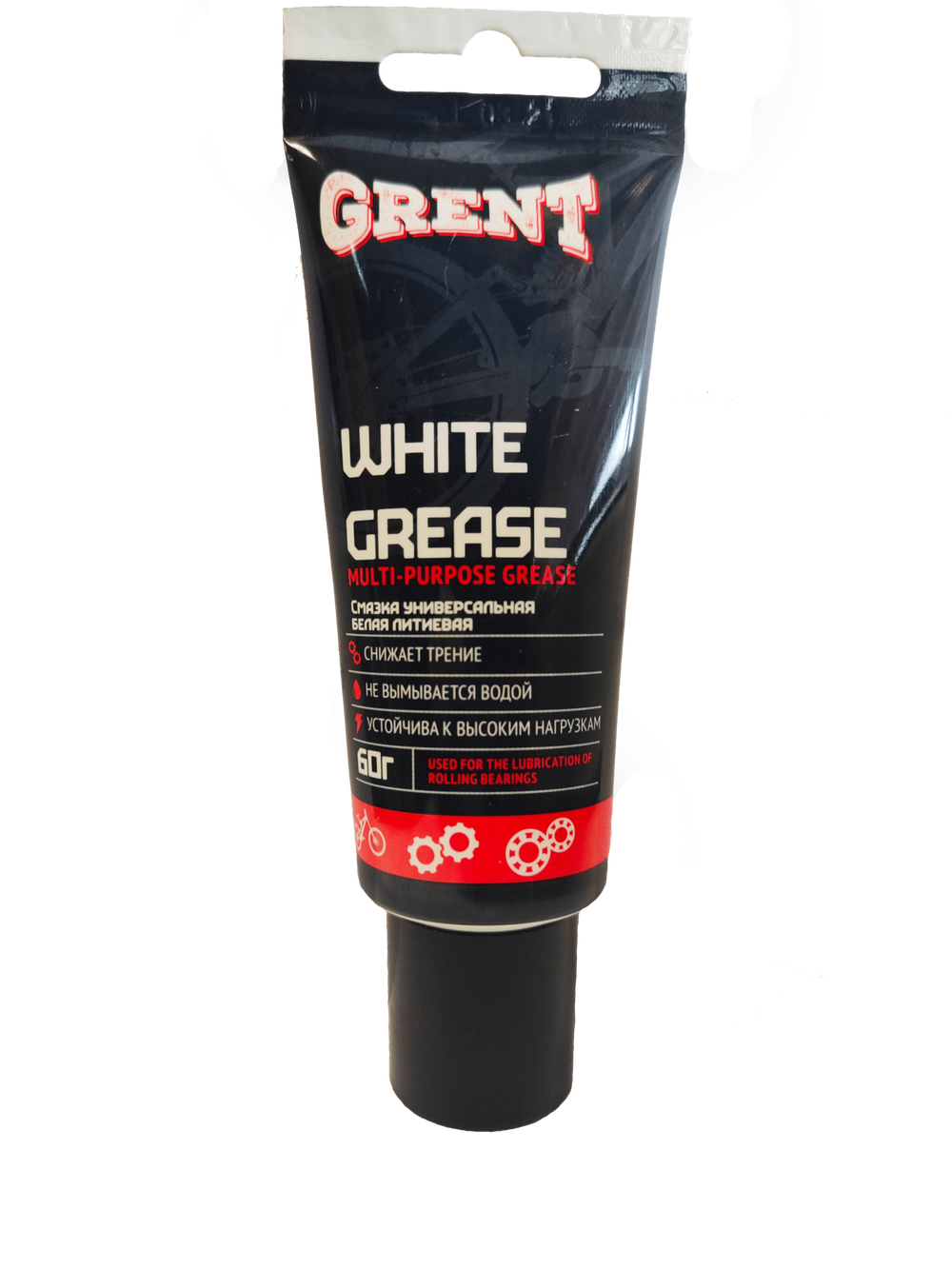 Смазка литиевая белая 60гр. GRENT WHITE GREASE