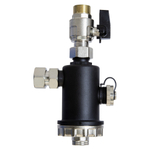 Фильтр самоочищающийся магнитный  3/4'' вн/вн дешламатор для котла , корпус черн. пластик VRT