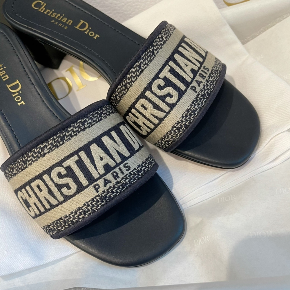 Christian Dior Dway Heeled Slide