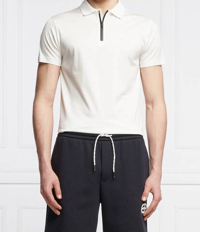 поло Emporio Armani - белый(3L1FAB 1JUVZ)