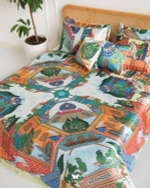 Комплект постельного белья двуспальный Shirin Cover Hermodr 8 предметов 130220303 Иран