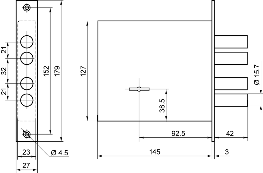 Замок BORDER ЗН4-8/75.НШ1-002 86000