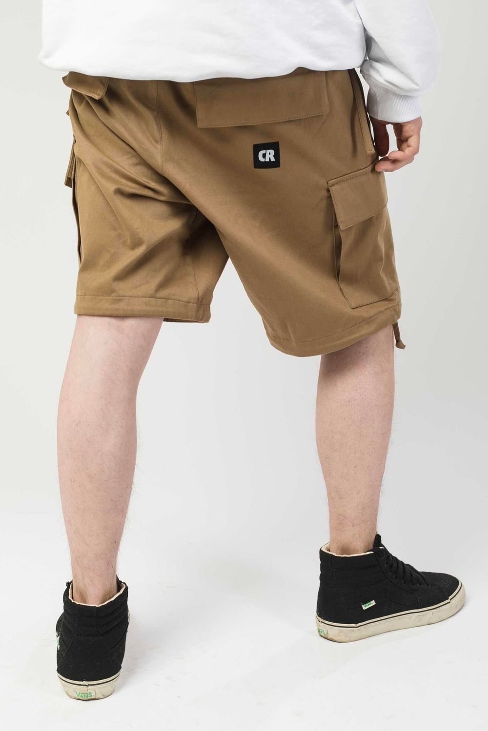 Шорты Cargo Wide Cut Хаки Темные