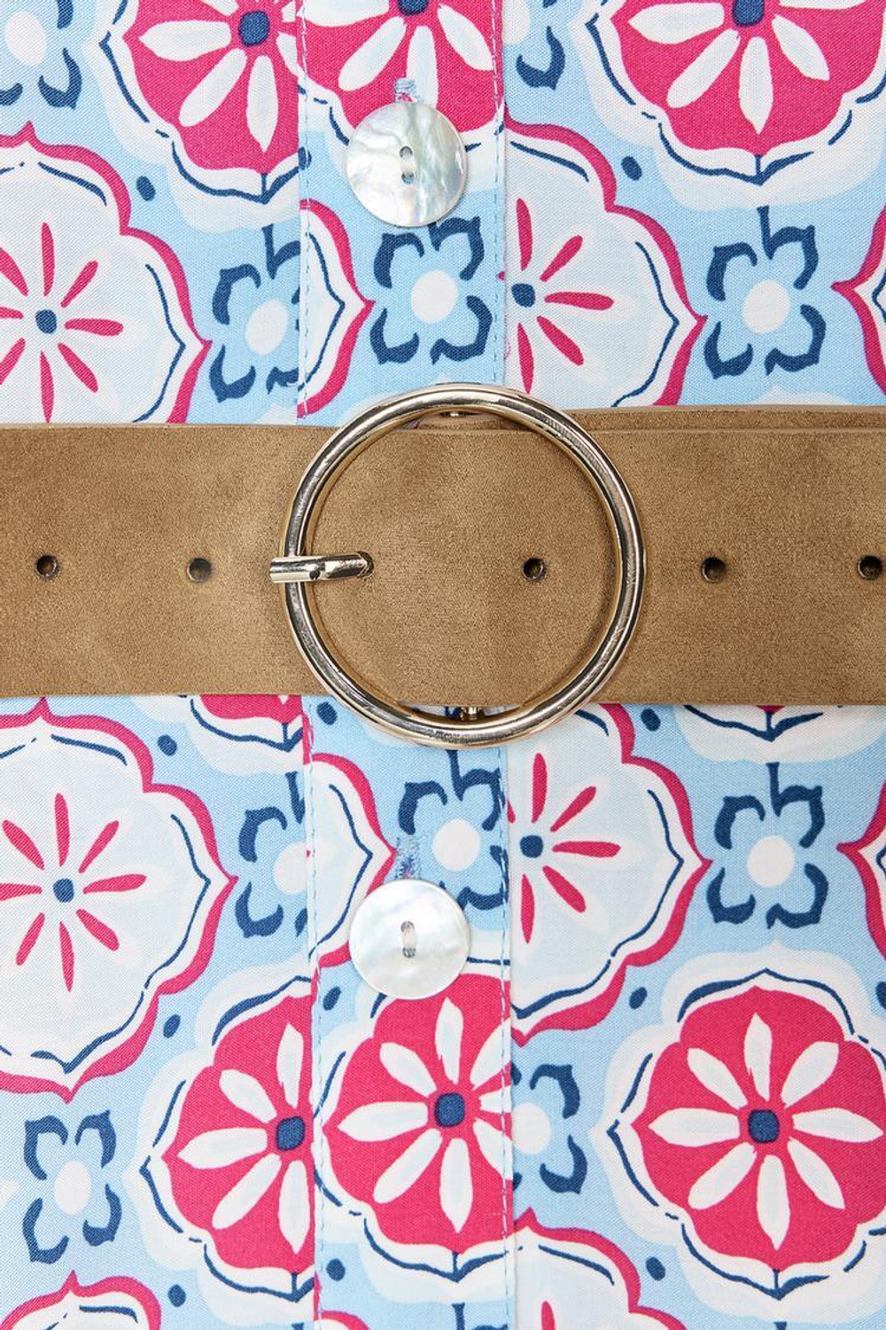 ZARA ПЛАТЬЕ МИДИ С ПРИНТОМ И ПОЯСОМ, РАЗНОЦВЕТНЫЙ