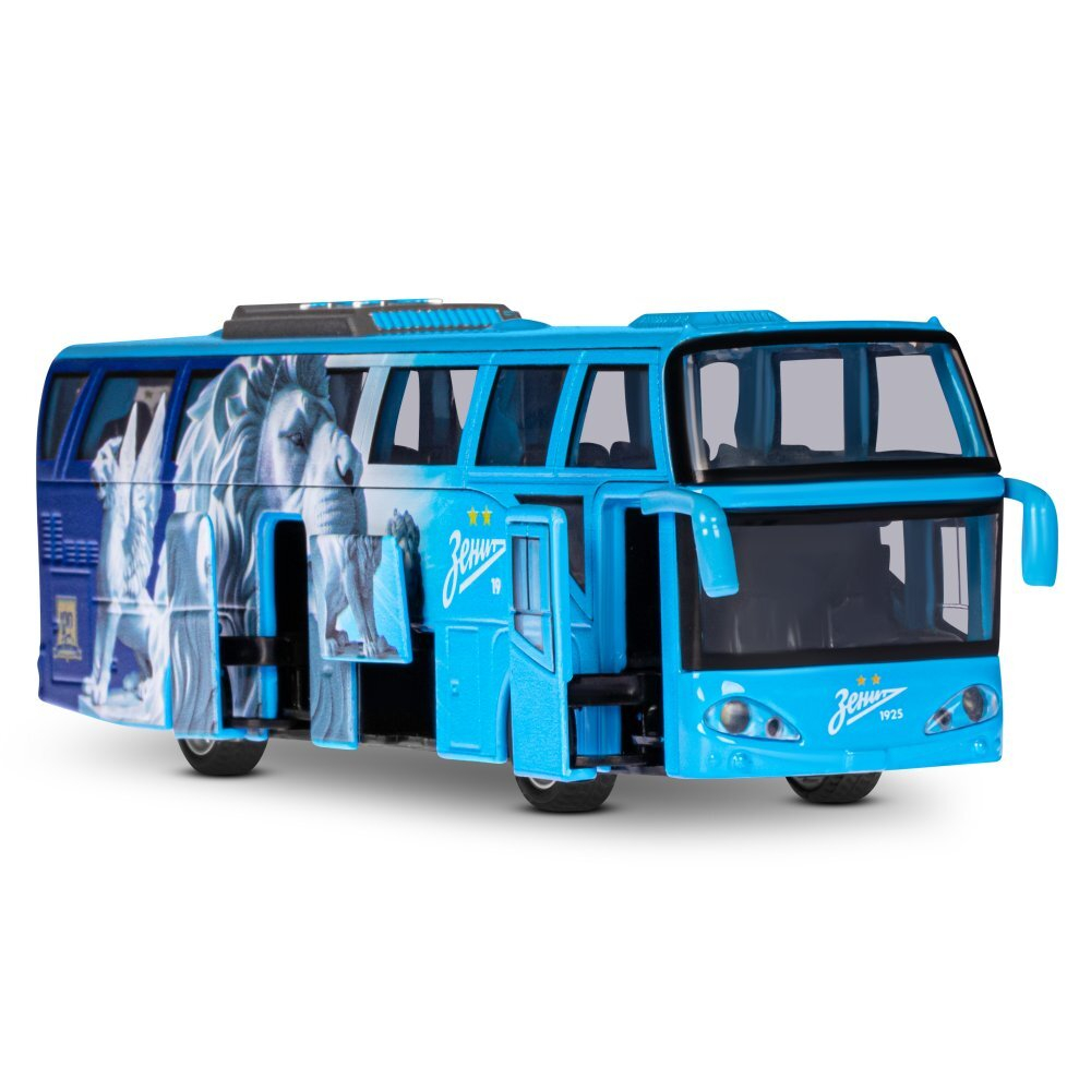Модель Автобус ФК "Зенит" (металл) 20 см