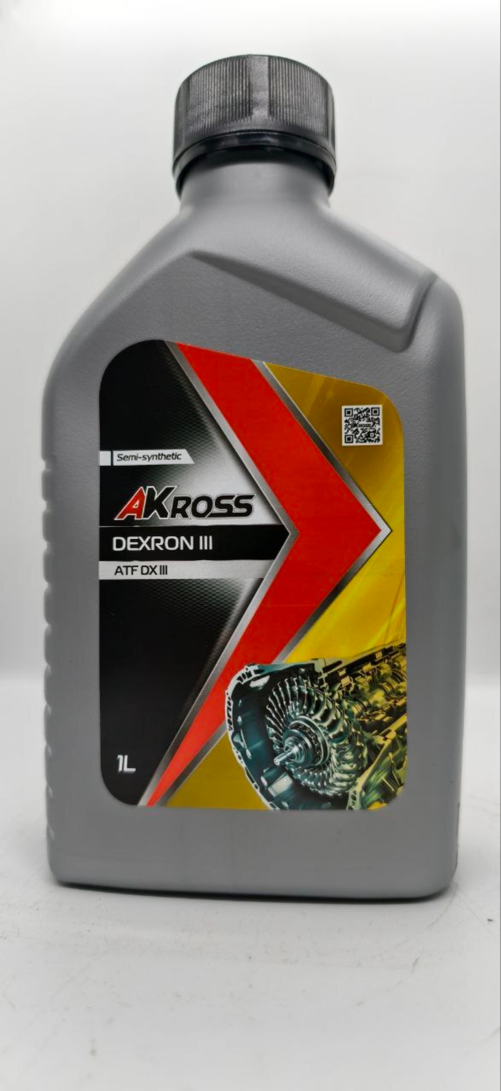 Жидкость гидравлическая ATF Dexron III AKross п/синтетика 1 л
