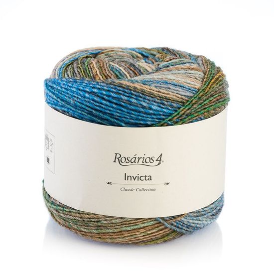 Пряжа ROSARIOS 4 Invicta (51% шерсть, 49% акрил)