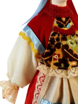 Кукла в девичьем костюме Тамбовской губернии