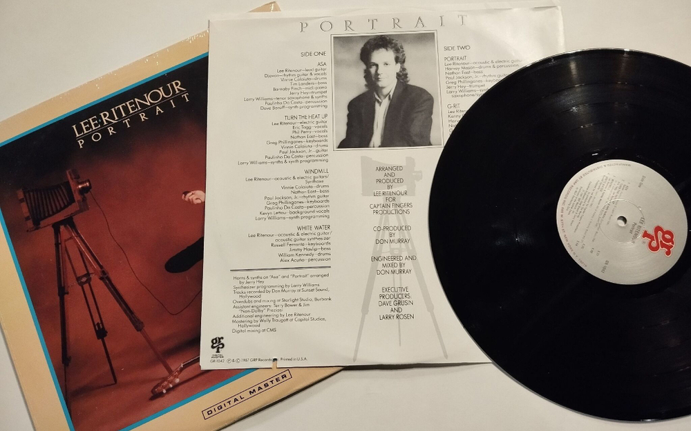 Винтажная виниловая пластинка LP Lee Ritenour Portrait (Germany 1987)