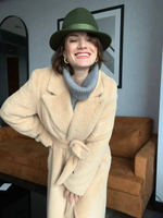 Федора классика лесной с аккуратными полями