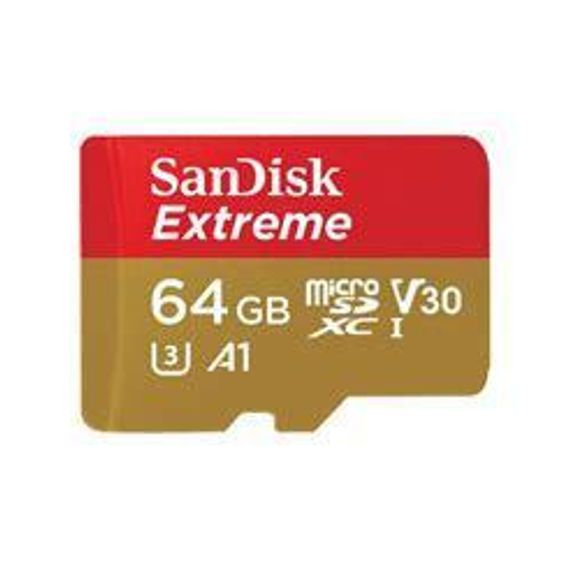 Карта памяти SanDisk Extreme microSDXC 512 Гб V30, UHS-I Class 3 (U3)