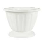 Вазон Пальмира 10л. (белый) (комплект 10 шт)