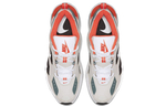 Nike M2K Tekno Light Bone fabric synthetic leather Cowhide low-cut daddy shoes men's gray orange