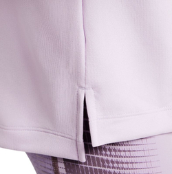 Футболка для девочки Nike Girls Dri-FIT Long-Sleeve 1/4-Zip Top - doll/white