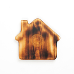 Менажница из кедра для подачи блюд и закусок с гравировкой "Чудеса там, где в них верят"