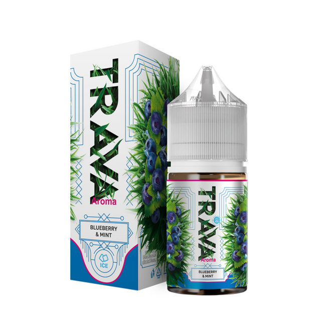 Ароматизатор Trava 13 мл - Blueberry & Mint