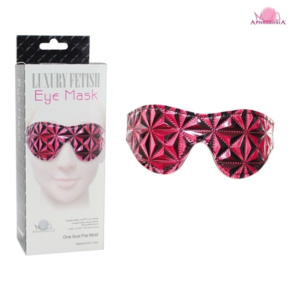 Маска на глаза Luxury Fatish Eye Mask, Красный