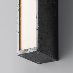 Уличный настенный светодиодный светильник Maytoni   O571WL-L20B3K