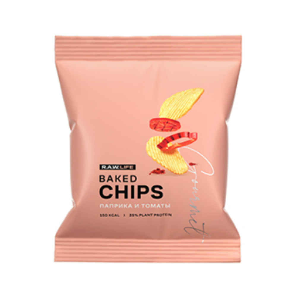 R.A.W. LIFE Baked CHIPS "Паприка и томаты"