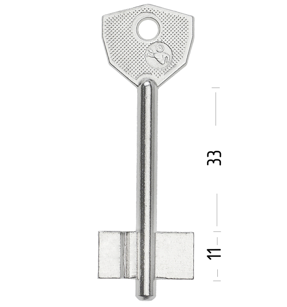 Заготовка сувальдного ключа 10706 SAM1D