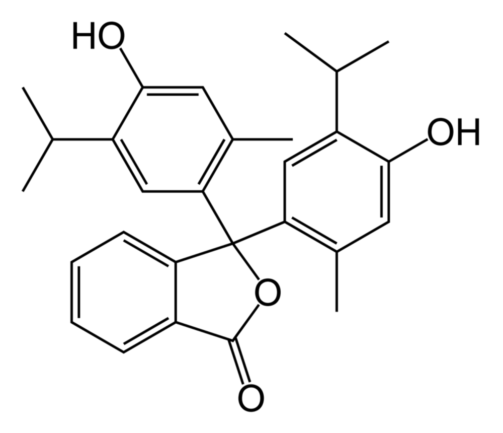 тимолфталеин формула