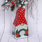 Банка жестяная «Гномик с венком» 20*10*7см