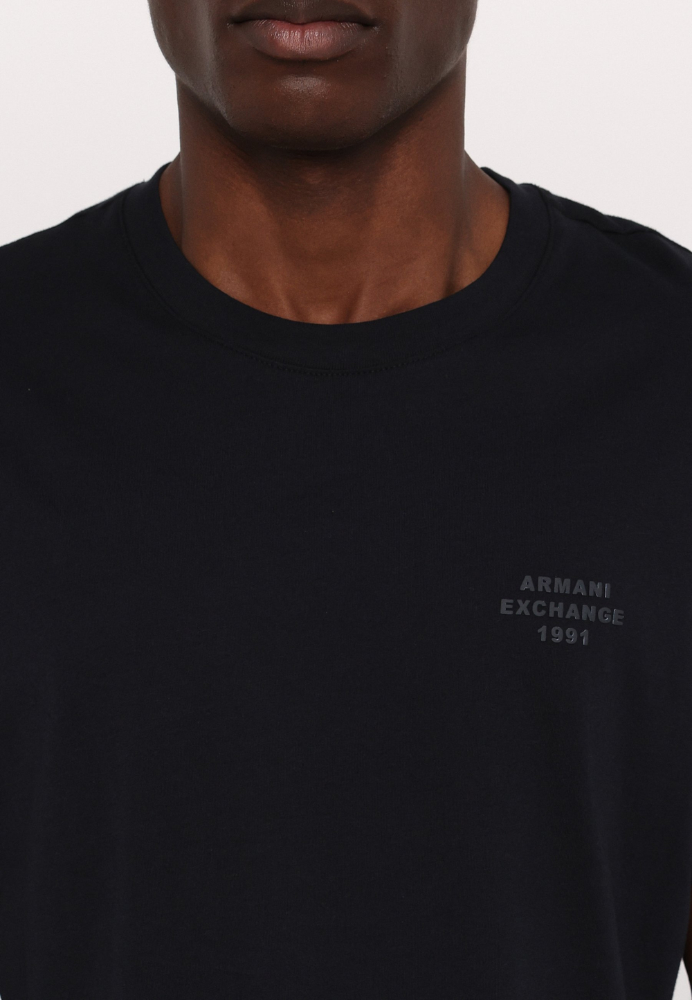 Armani Exchange Базовая футболка - Синий