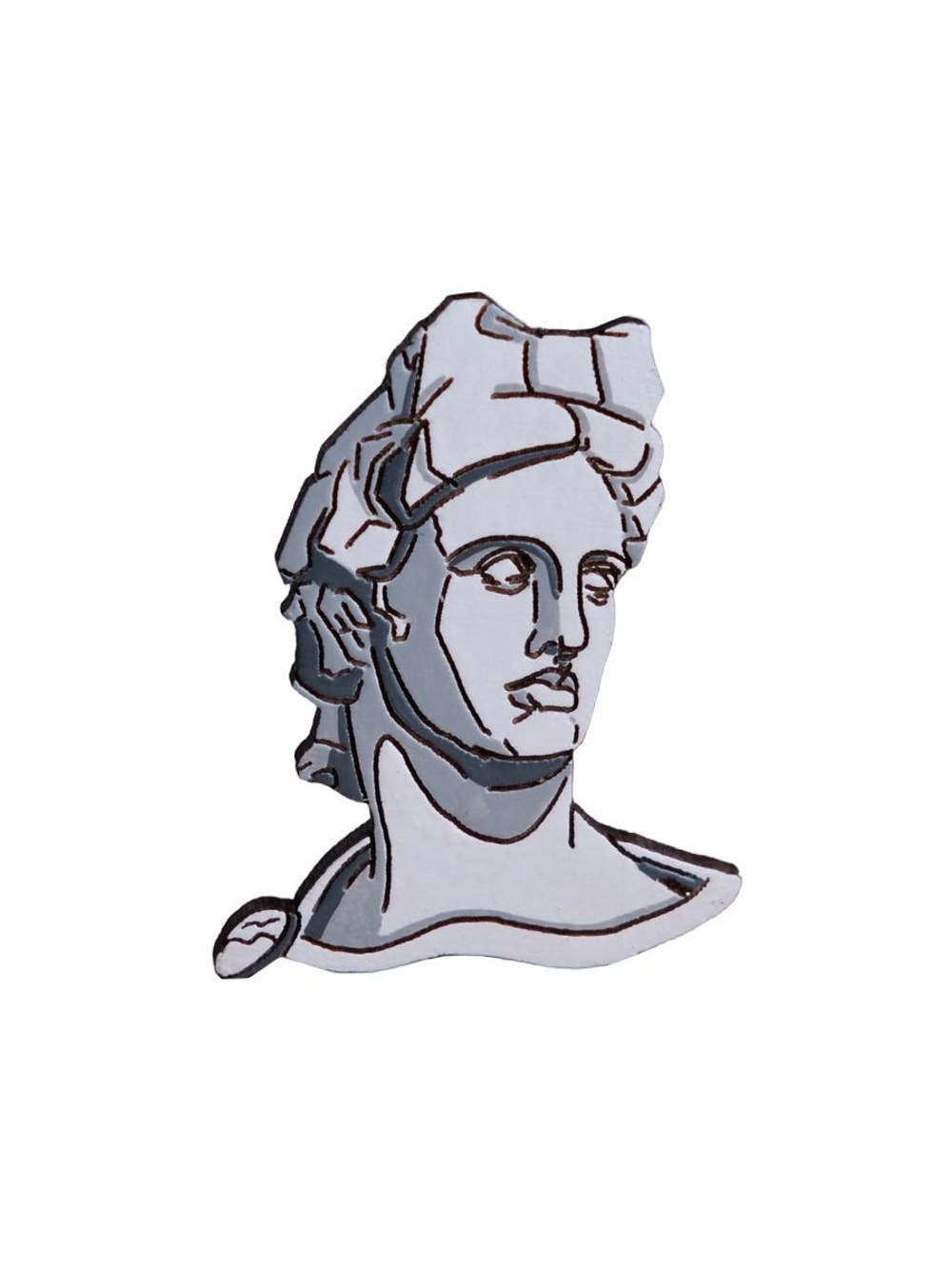 Значок AUGUST WOOD AW_M10 "Сосуд Гигеи"