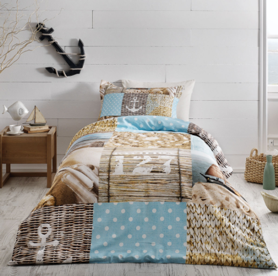 Детское постельное белье SAILOR   1.5сп  deluxe TIVOLYO HOME Турция