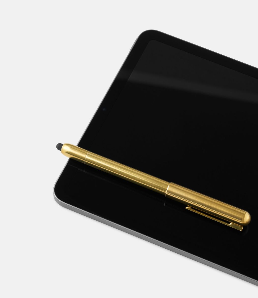 Beyond Object Dueto Dual Brass — ручка со стилусом