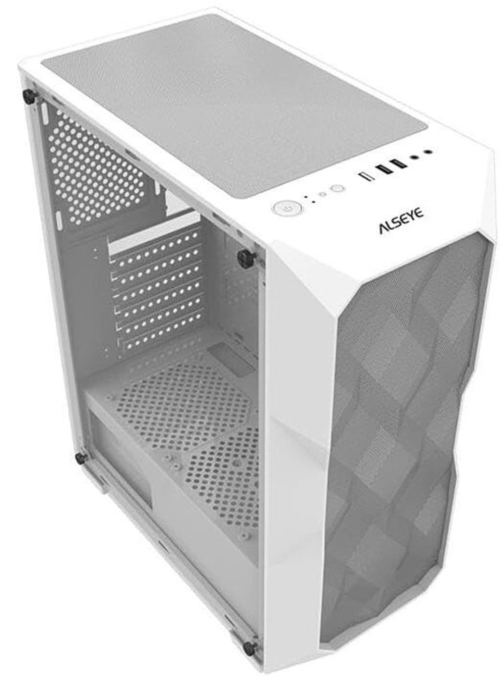 Корпус ATX ALSEYE Big Jony-W