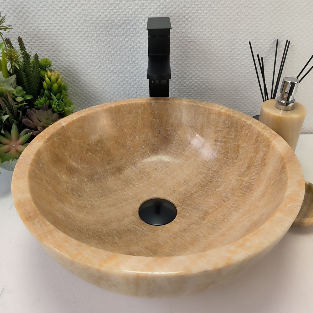 Раковина из оникса Bowl Sunset Small BO-63028 40*40*15 140