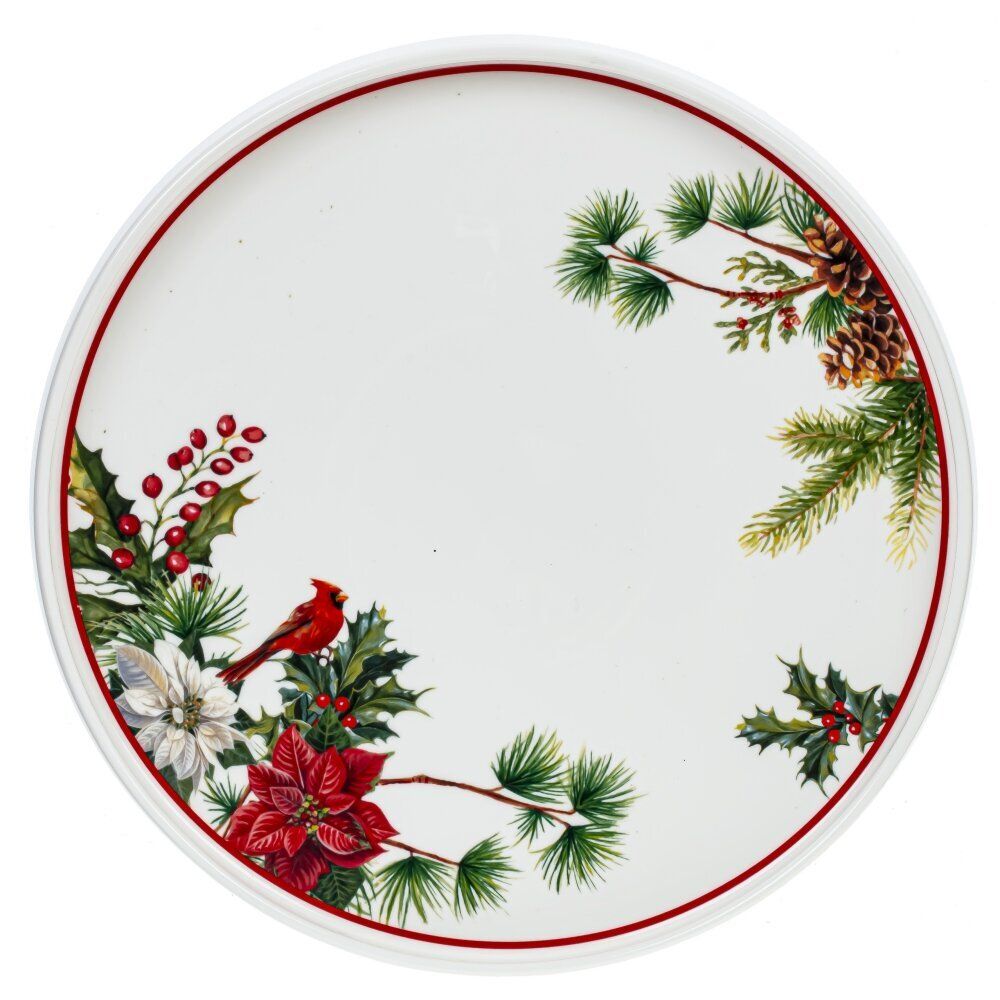 GAEM Блюдо "Зимнее волшебство", L25 W25 H2,5 см