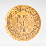 France, 50 Centimes 1926 - Chambers of Commerce, VF