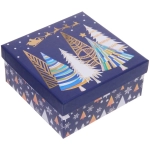 Коробка подарочная «Зимнее очарование» 18*18*8,5 см