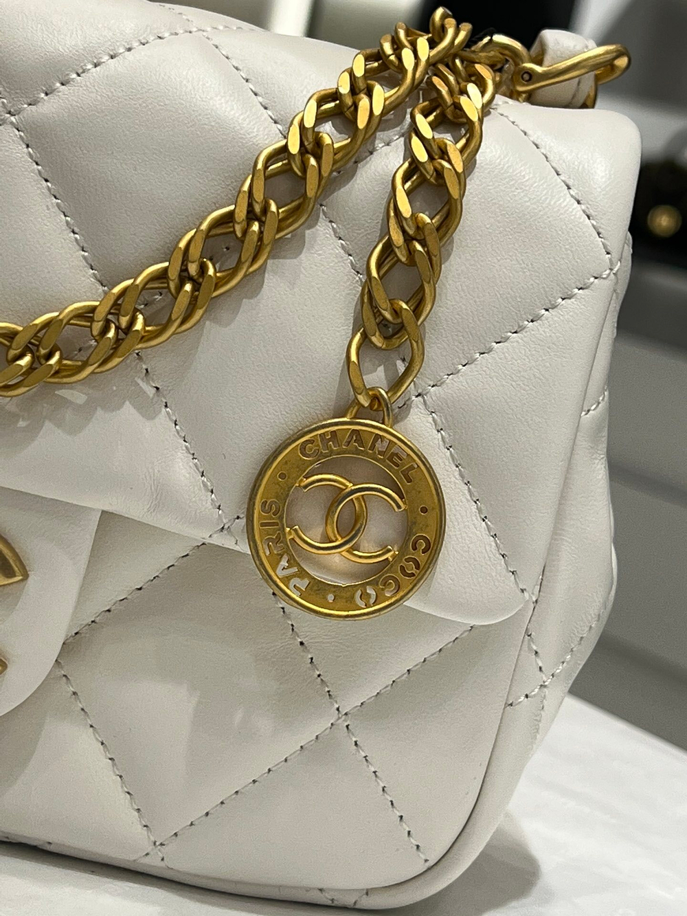 Chane1 Small Flap Bag 21 cm