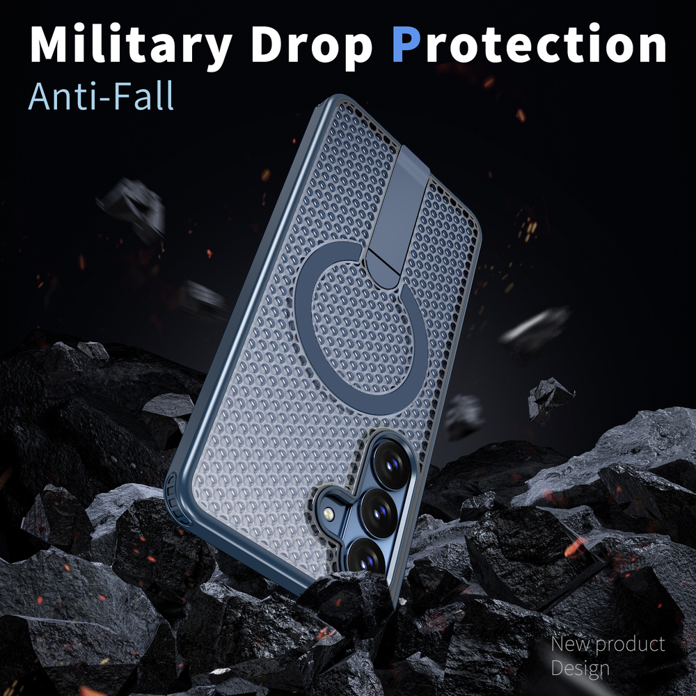 Прозрачный чехол Mesh Pro Magnetic Case для Samsung Galaxy S26+