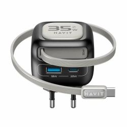 Сетевое зарядное устройство Havit 35Вт с кабелем