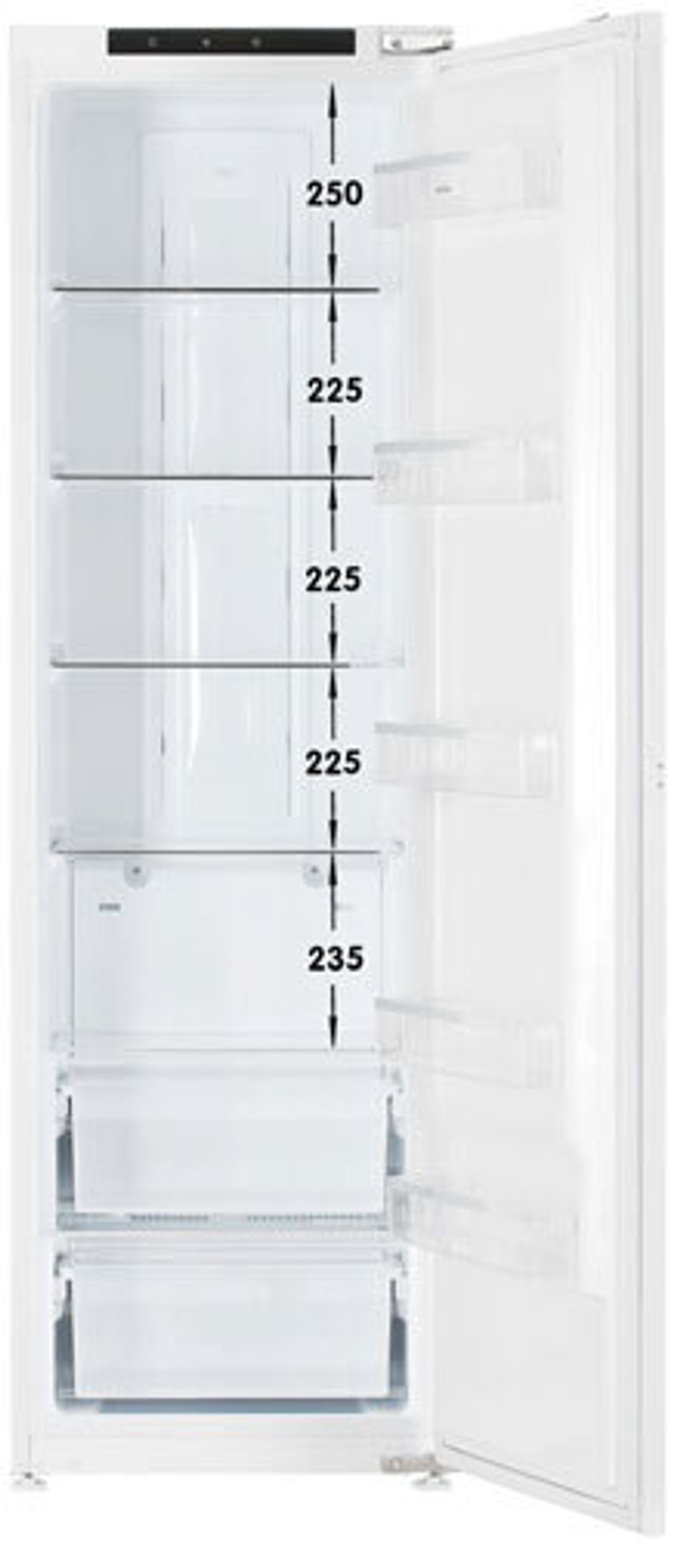 Встраиваемый однокамерный холодильник Scandilux RBI388